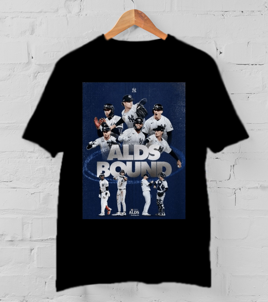 New York Yankees ALDS Bound 2026 Baseball Team Celebration T-Shirt