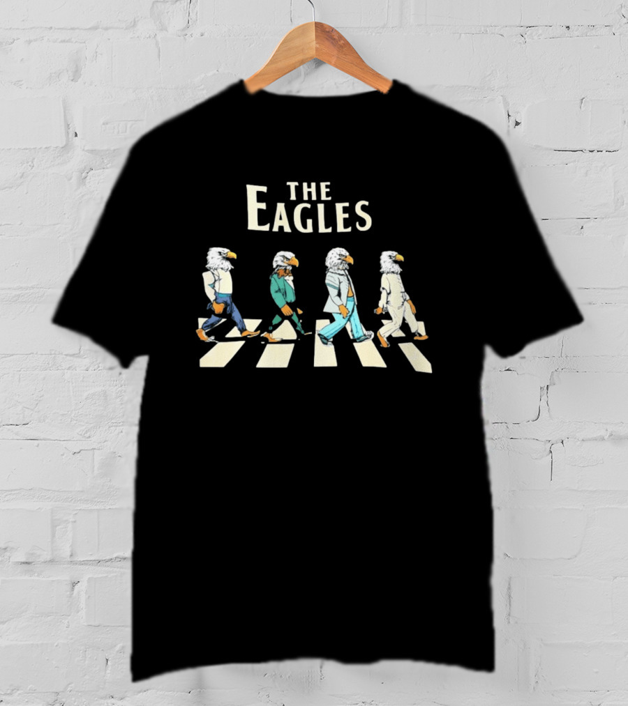 Philadelphia Eagles The Eagles Abbey Road Classic Rock T-Shirt