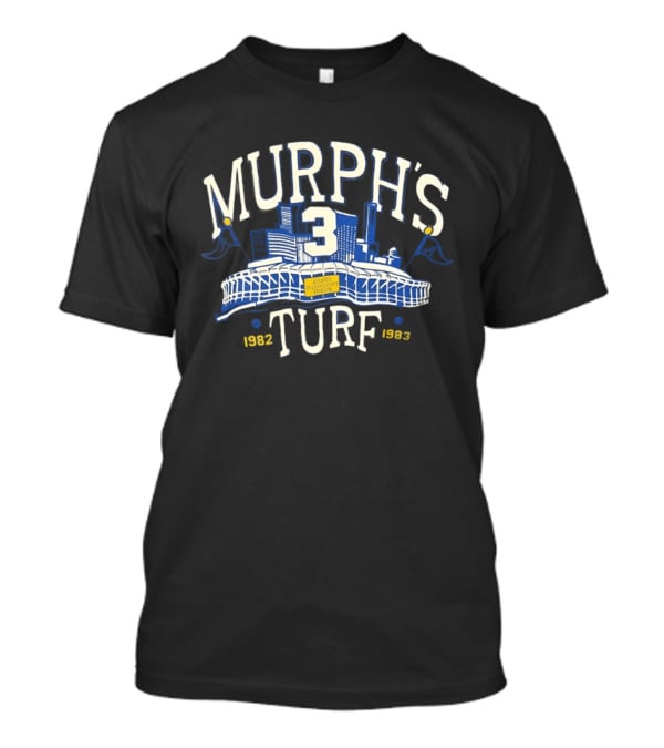 Murph's Turf 3 Atlanta Fulton County Stadium 1982 1983 T-Shirt