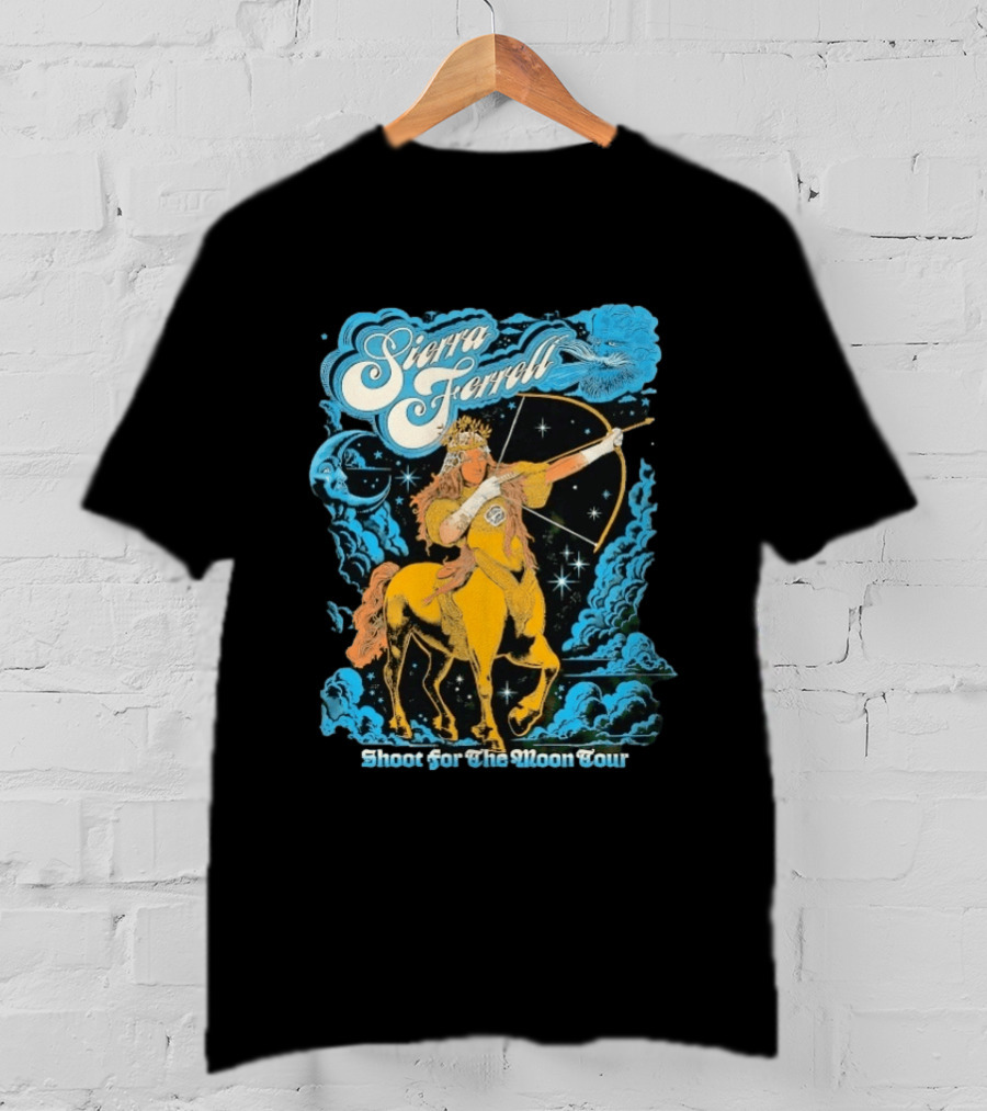 Sierra Ferrell Shoot For The Moon Tour Centaur Archer Cosmic T-Shirt