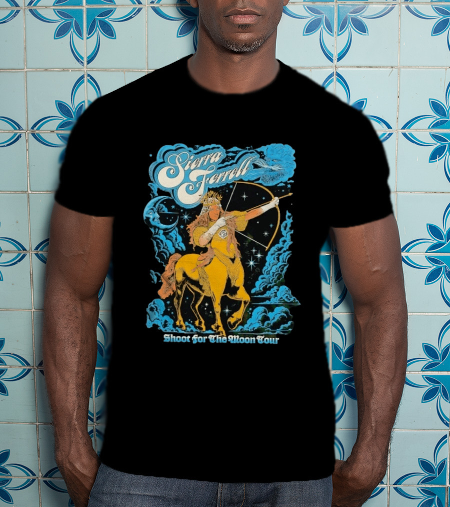 Sierra Ferrell Shoot For The Moon Tour Centaur Archer Cosmic T-Shirt
