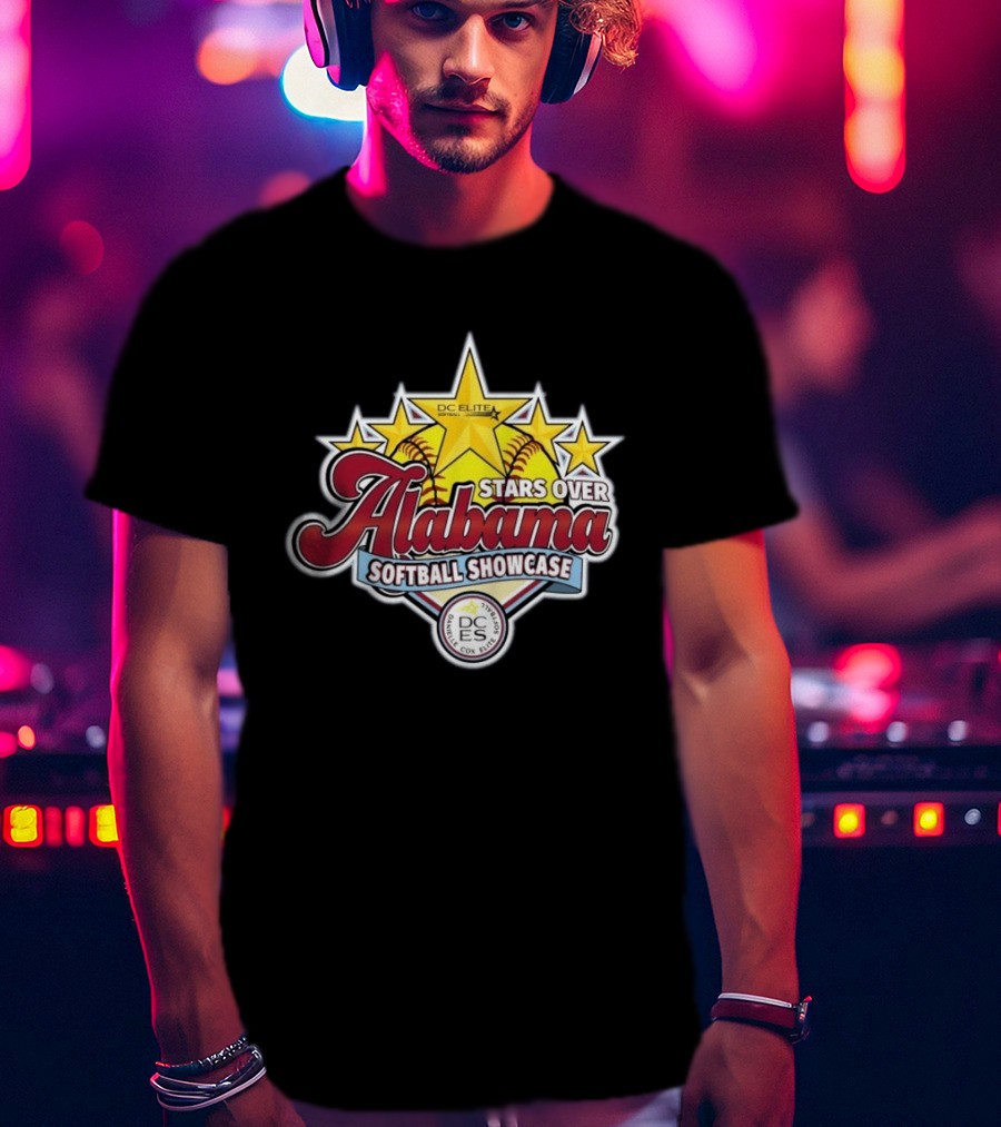 Stars Over Alabama DC Elite Softball Showcase 2026 T-Shirt