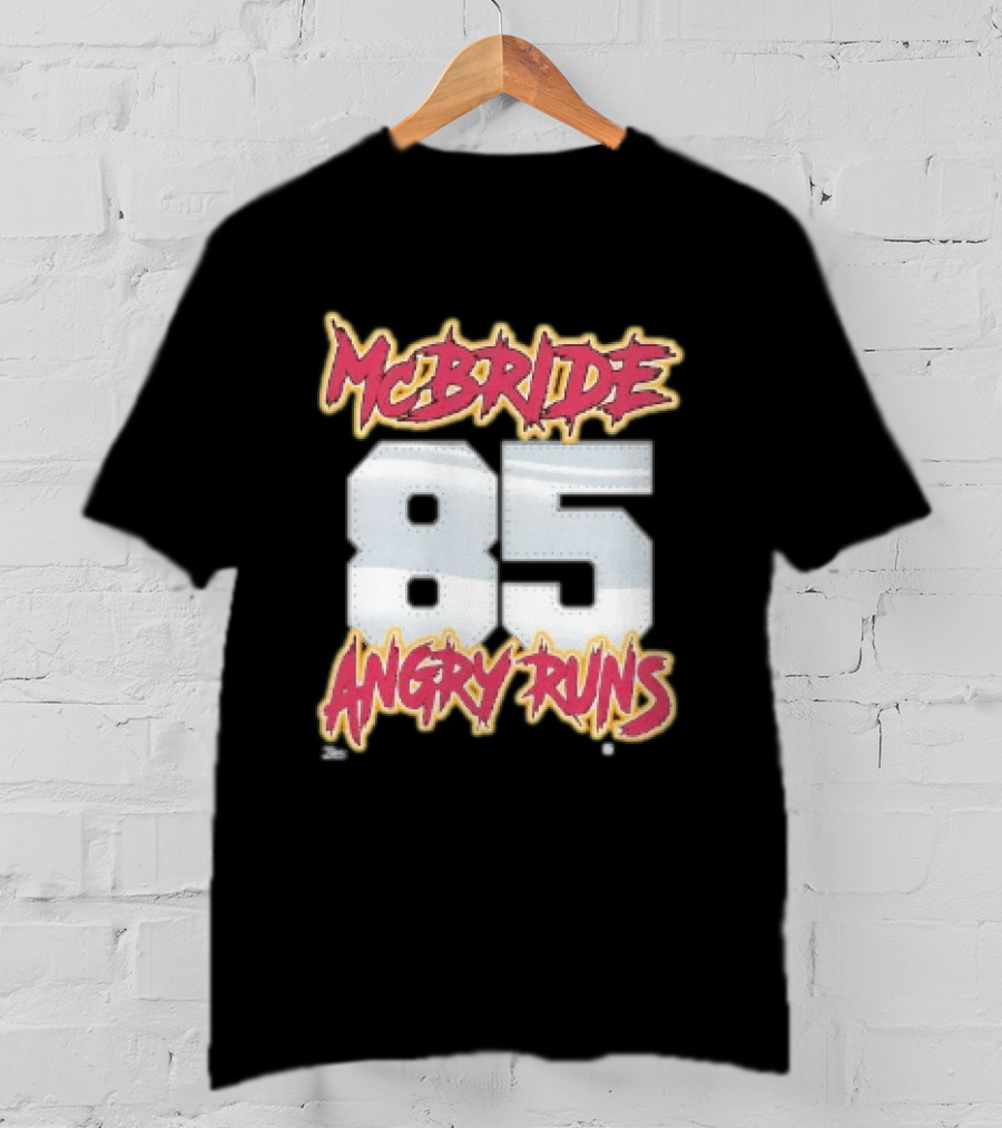 McBride 85 Angry Runs Arizona Cardinals 2026 T-Shirt