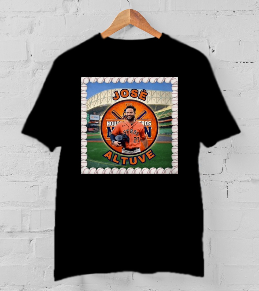 José Altuve Houston Astros Baseball Champion Stadium T-Shirt