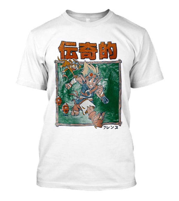Legendary Adventure Jak And Daxter Jungle Run Orange Eggs T-Shirt