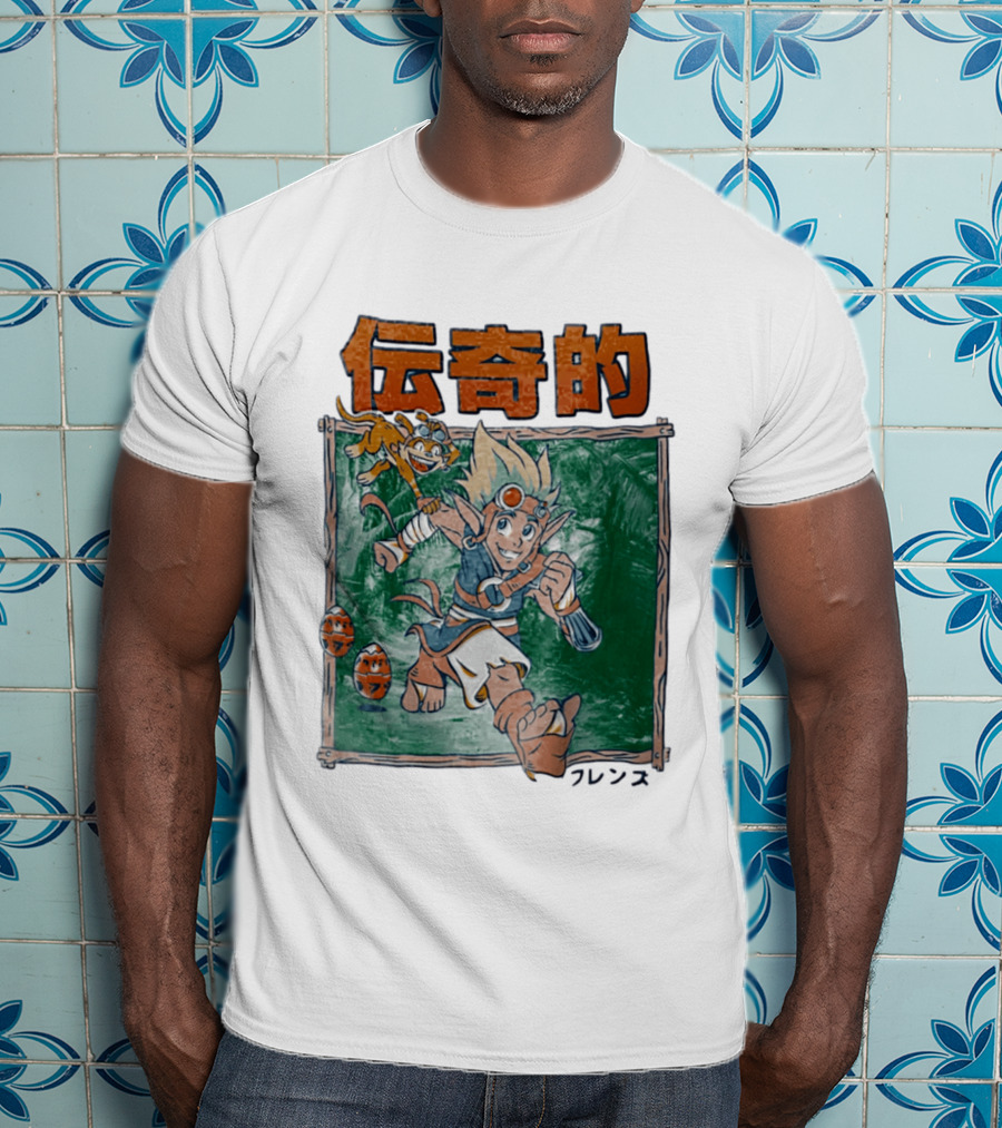 Legendary Adventure Jak And Daxter Jungle Run Orange Eggs T-Shirt