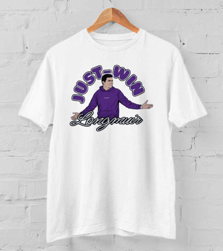 Just Win Justin Longmuir Fremantle Dockers Coach Embrace T-Shirt