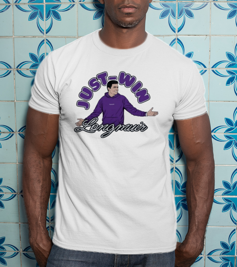 Just Win Justin Longmuir Fremantle Dockers Coach Embrace T-Shirt