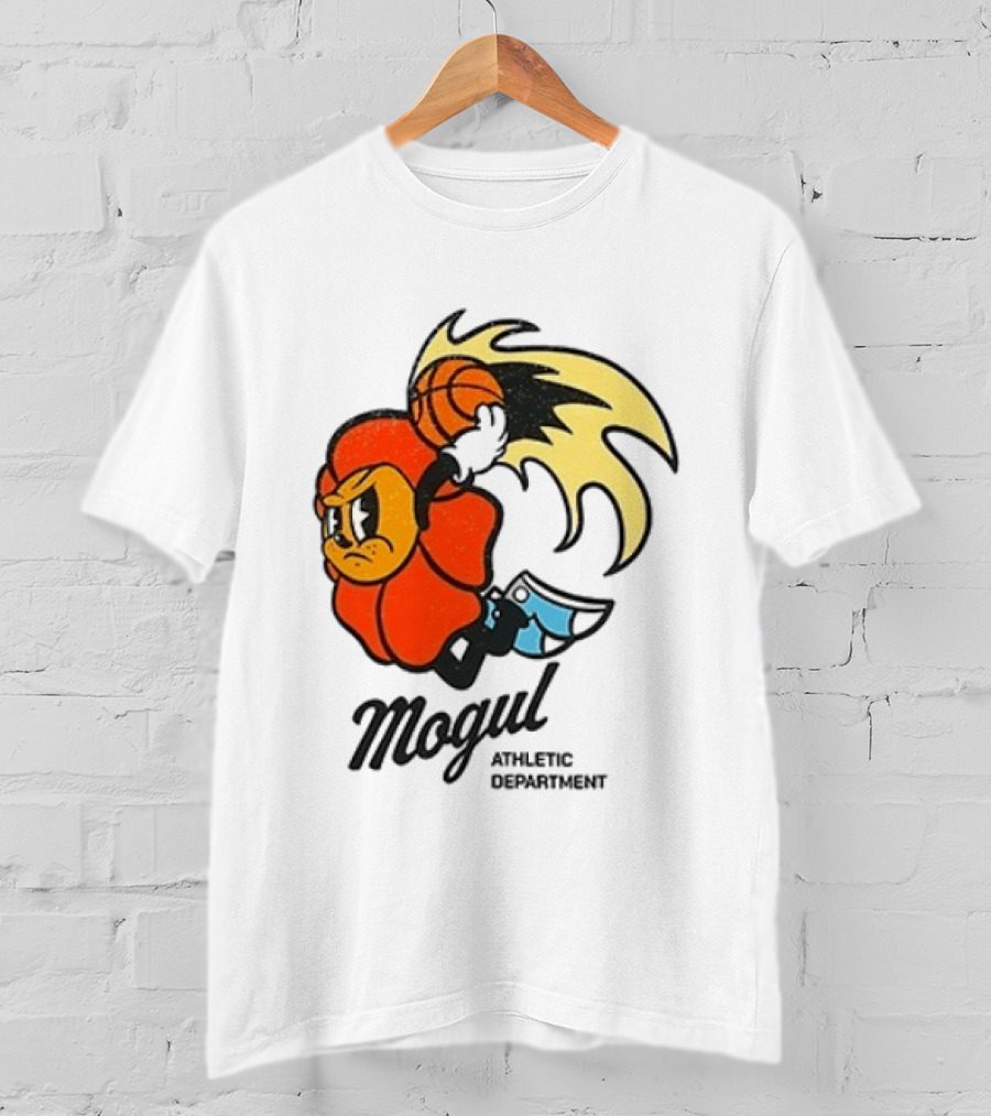 Mogul Athletic Department Dunking Character Basketball T-Shirt