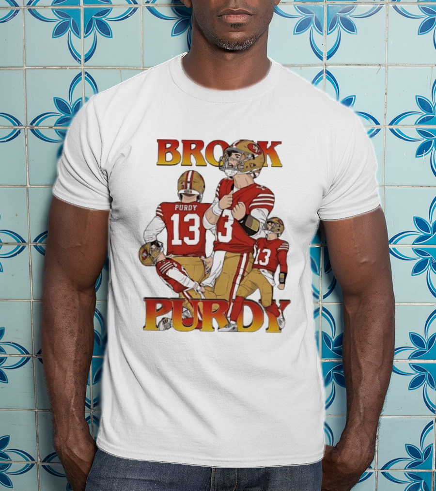 Brock Purdy San Francisco 49ers Number 13 Quarterback Football Player T-Shirt
