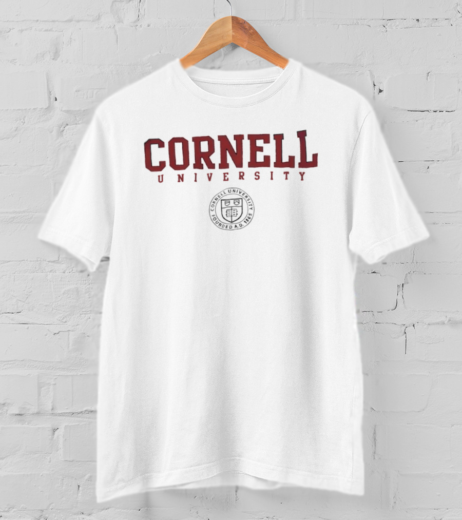Cornell University Founded AD 1865 Ivy League T-Shirt