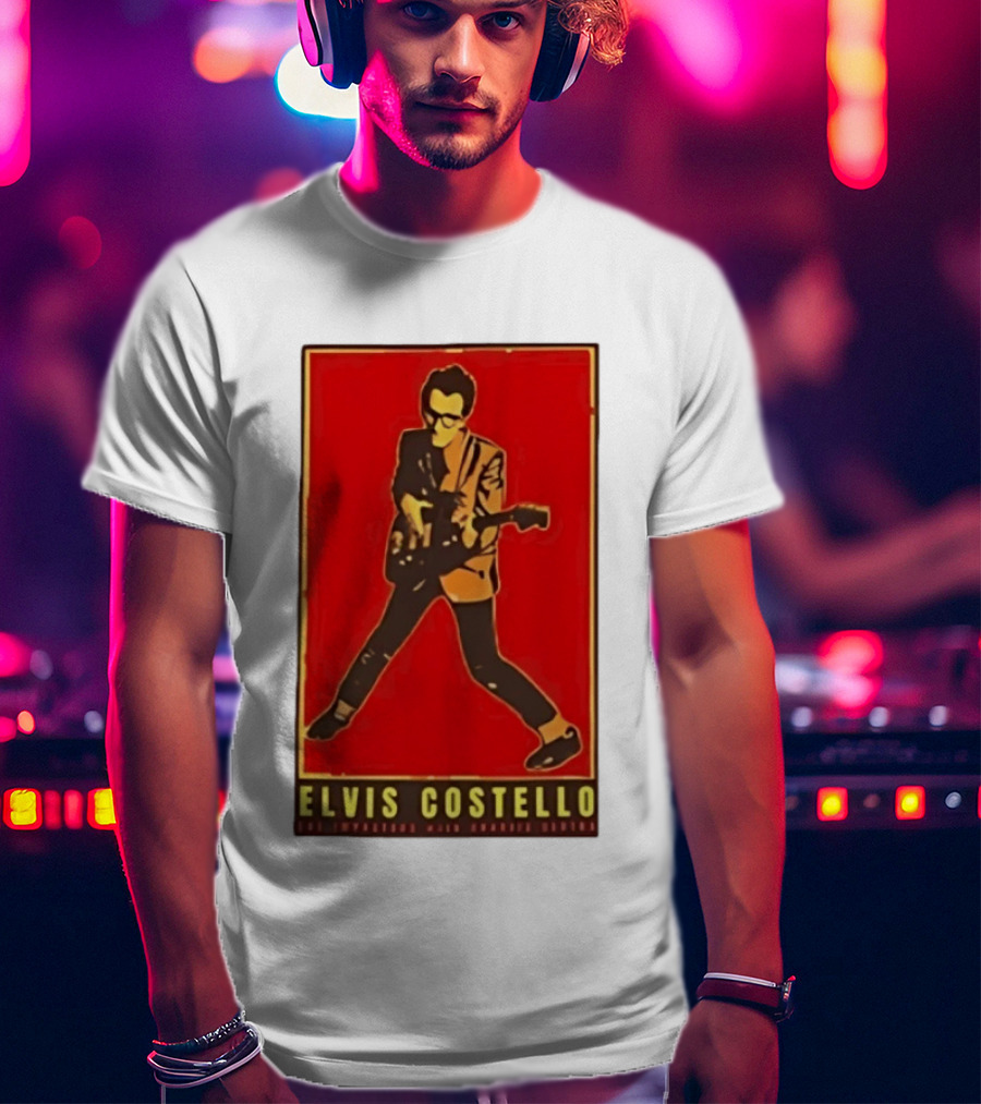 Elvis Costello And The Im S With Charlie Sexton Vintage Music T-Shirt