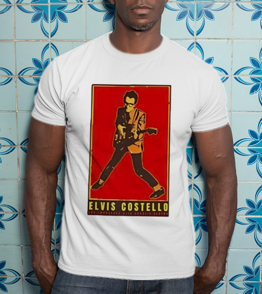 Elvis Costello And The Im S With Charlie Sexton Vintage Music T-Shirt
