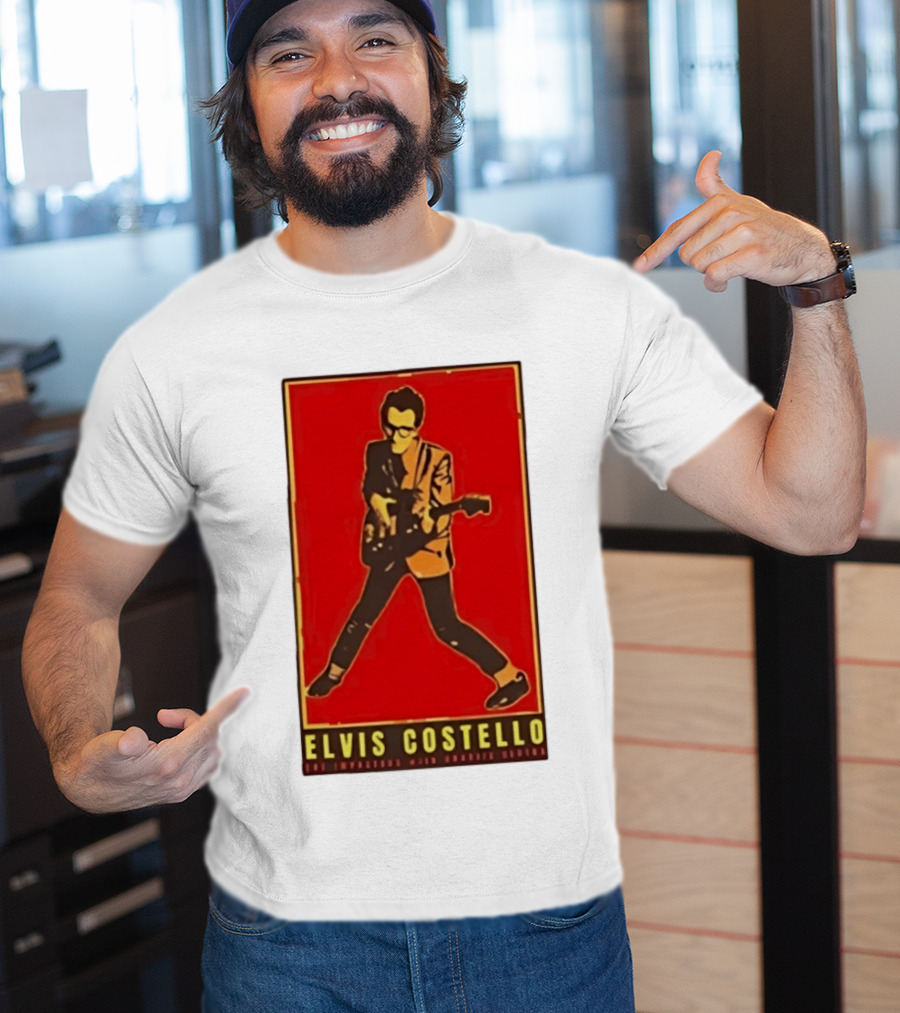 Elvis Costello And The Im S With Charlie Sexton Vintage Music T-Shirt