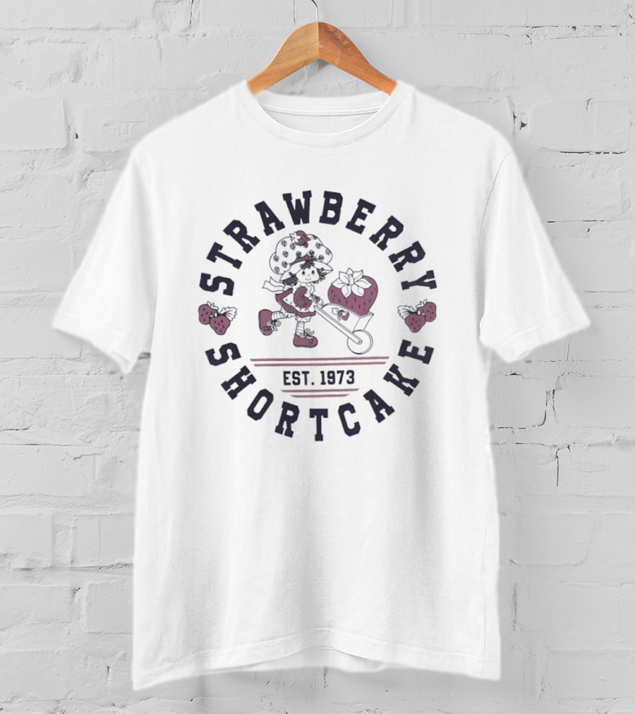 Strawberry Shortcake Est 1973 Vintage Nostalgia With Classic Character And Berries T-Shirt