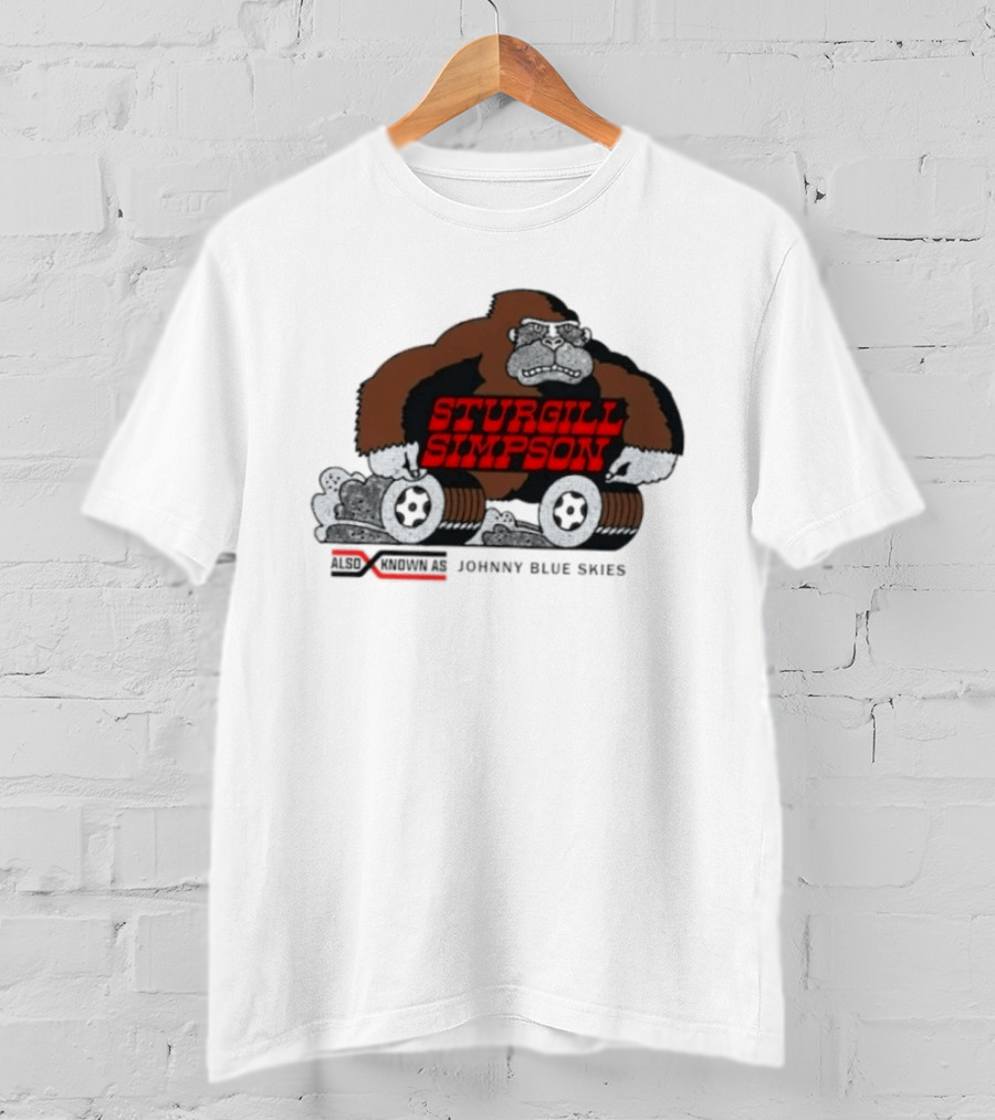 Sturgill Simpson Johnny Blue Skies Monster Truck Madness T-Shirt