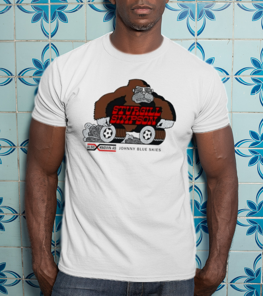 Sturgill Simpson Johnny Blue Skies Monster Truck Madness T-Shirt