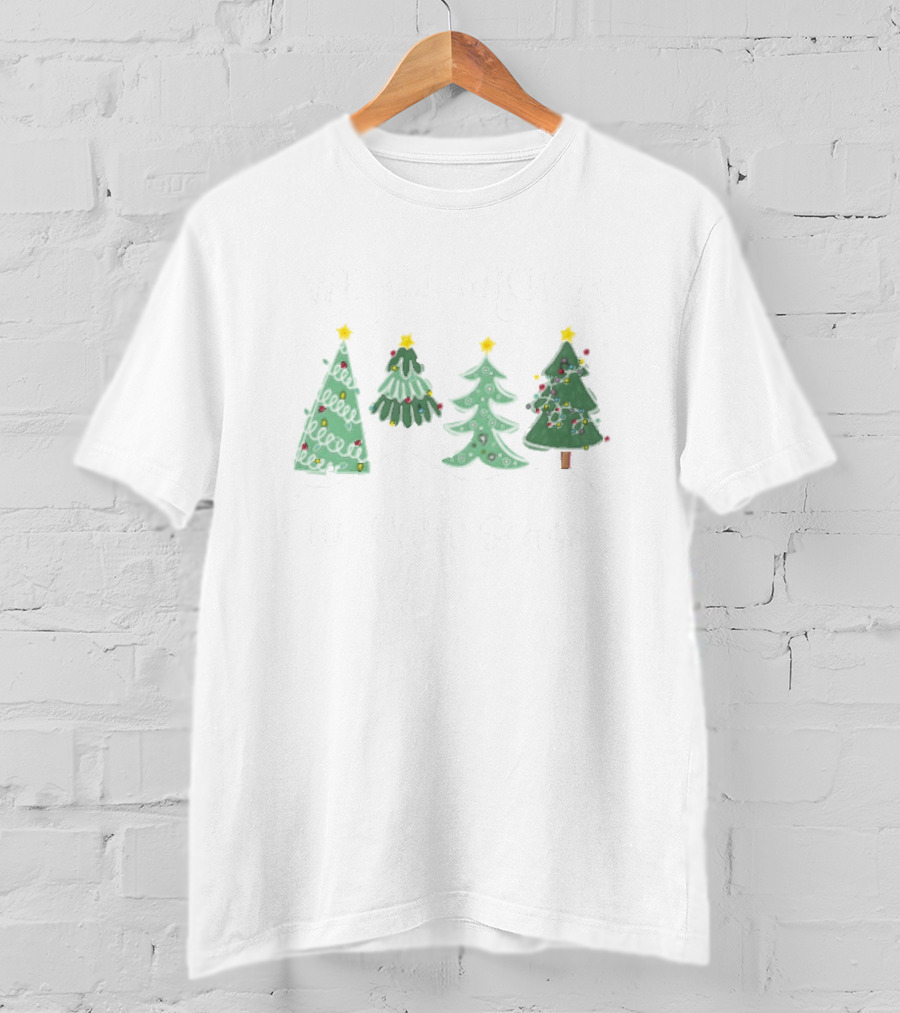 We All Grow In Our Own Season Four Christmas Trees Snowflakes T-Shirt