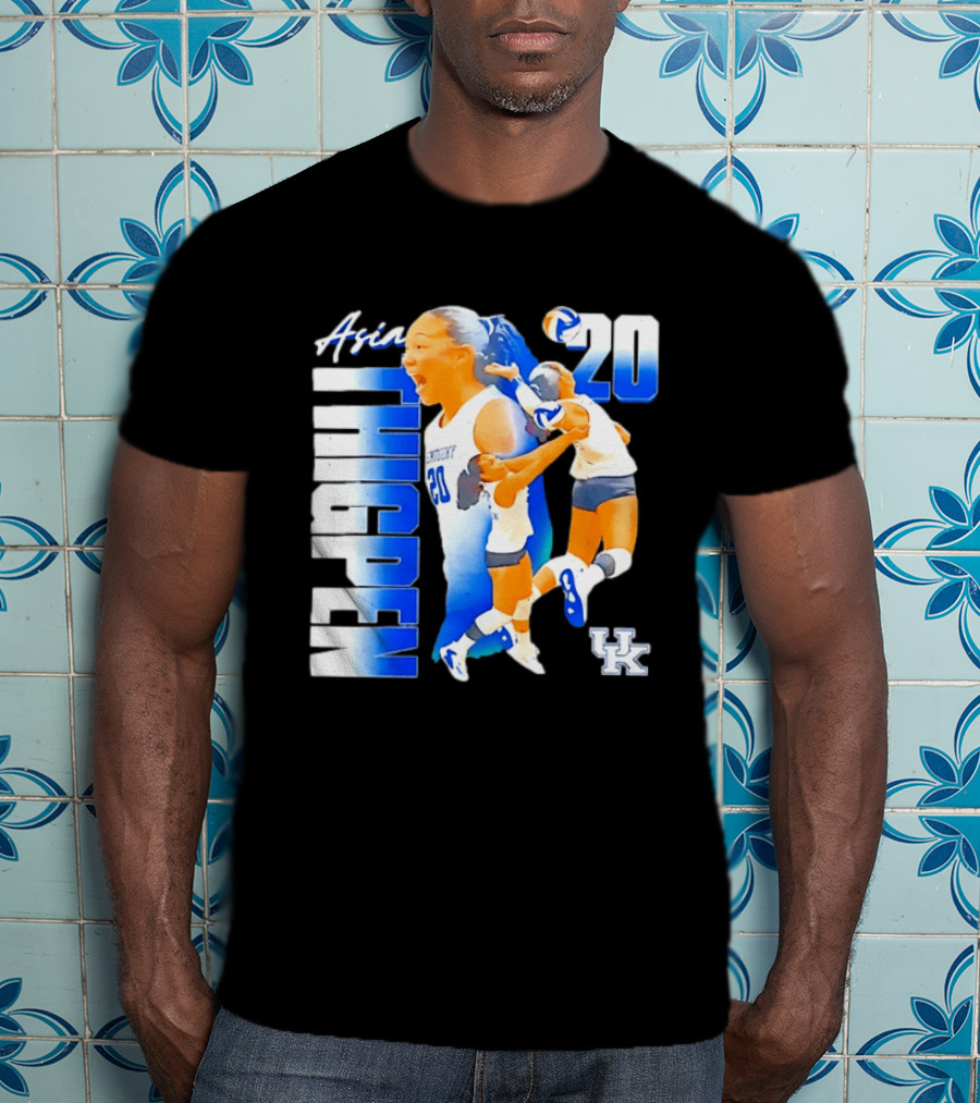Asia Thigpen Kentucky Volleyball 20 UK Wildcats T-Shirt