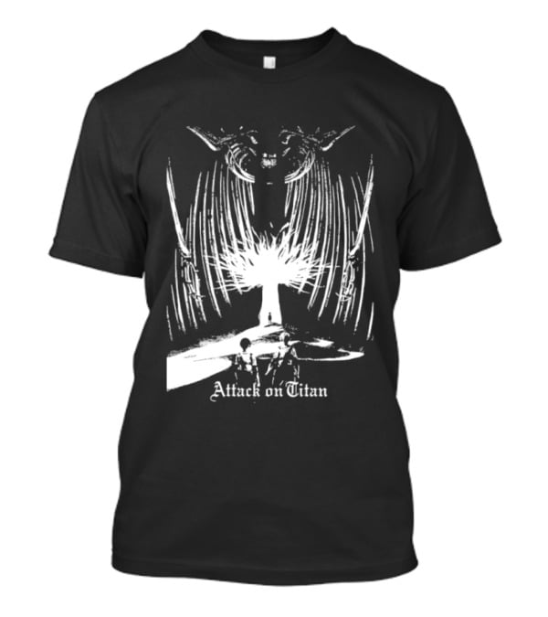 Attack On Titan Paths And Founding Titan Eren Jaeger Yggdrasil Tree T-Shirt