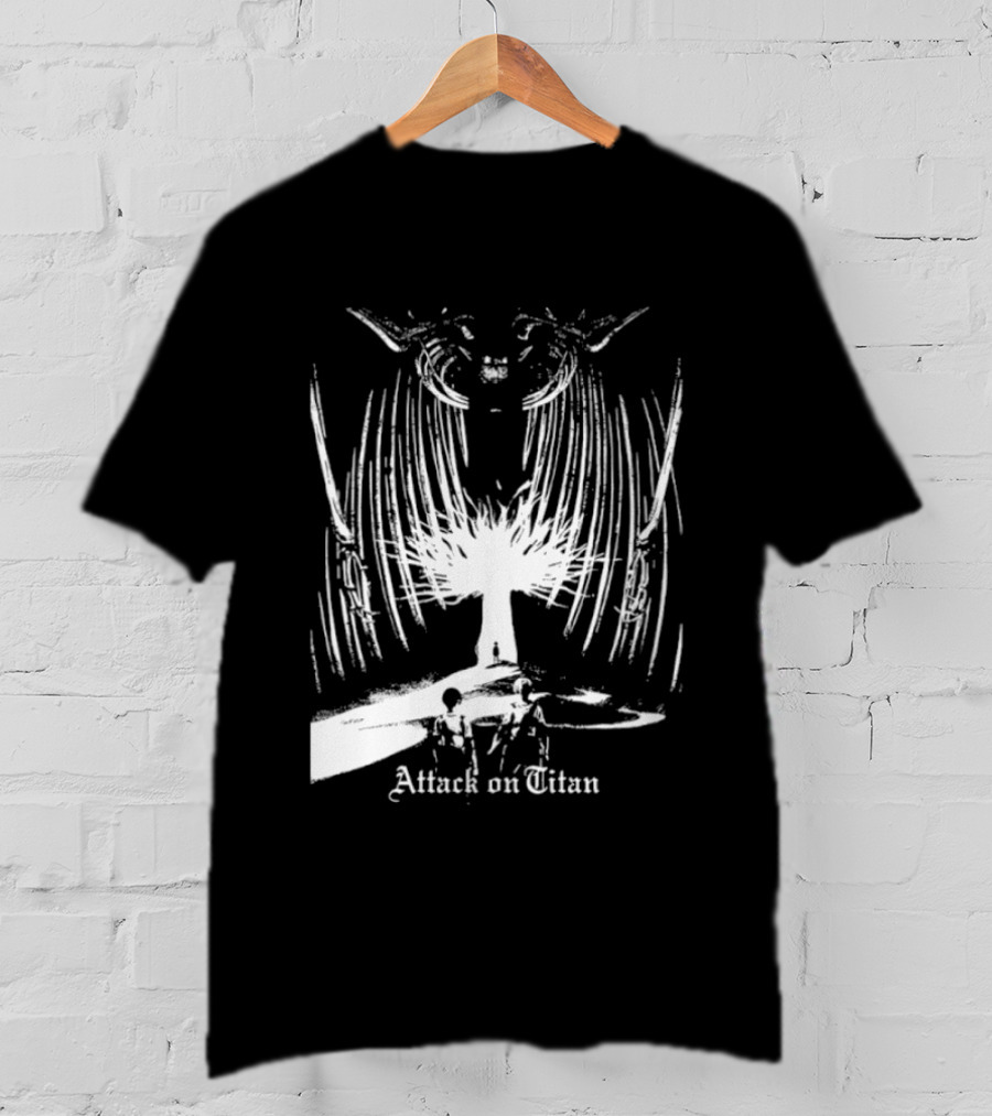 Attack On Titan Paths And Founding Titan Eren Jaeger Yggdrasil Tree T-Shirt