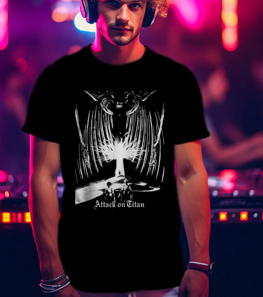 Attack On Titan Paths And Founding Titan Eren Jaeger Yggdrasil Tree T-Shirt
