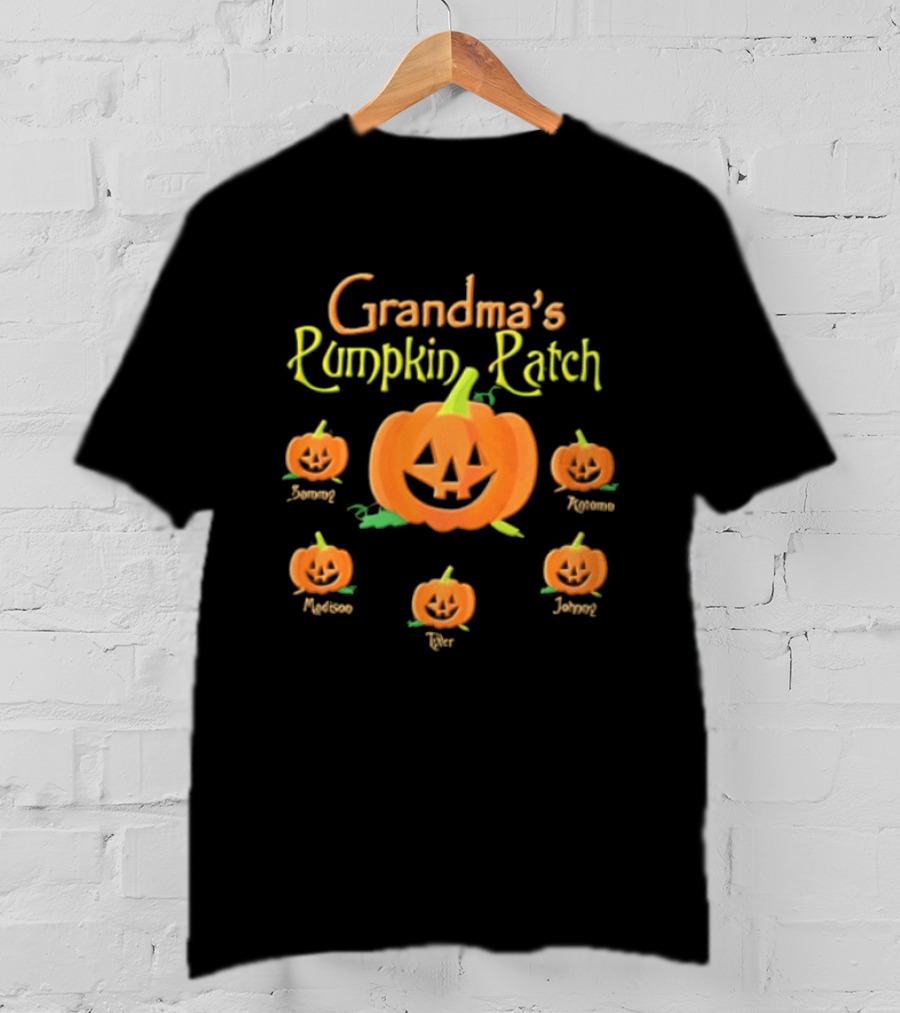 Grandma's Pumpkin Patch Kansas City Chiefs Sammy Katano Madison Johnny Tank Tyler T-Shirt