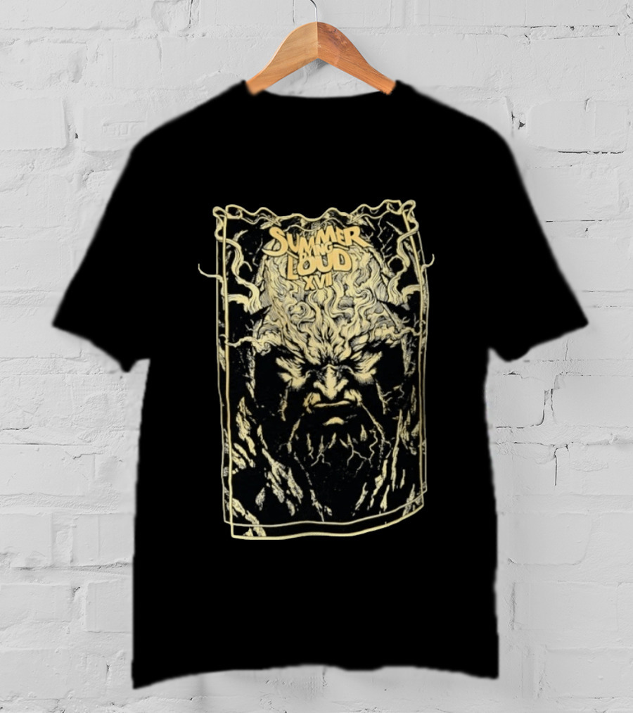 Summer Dying Loud XVII Festival Heavy Metal Face T-Shirt