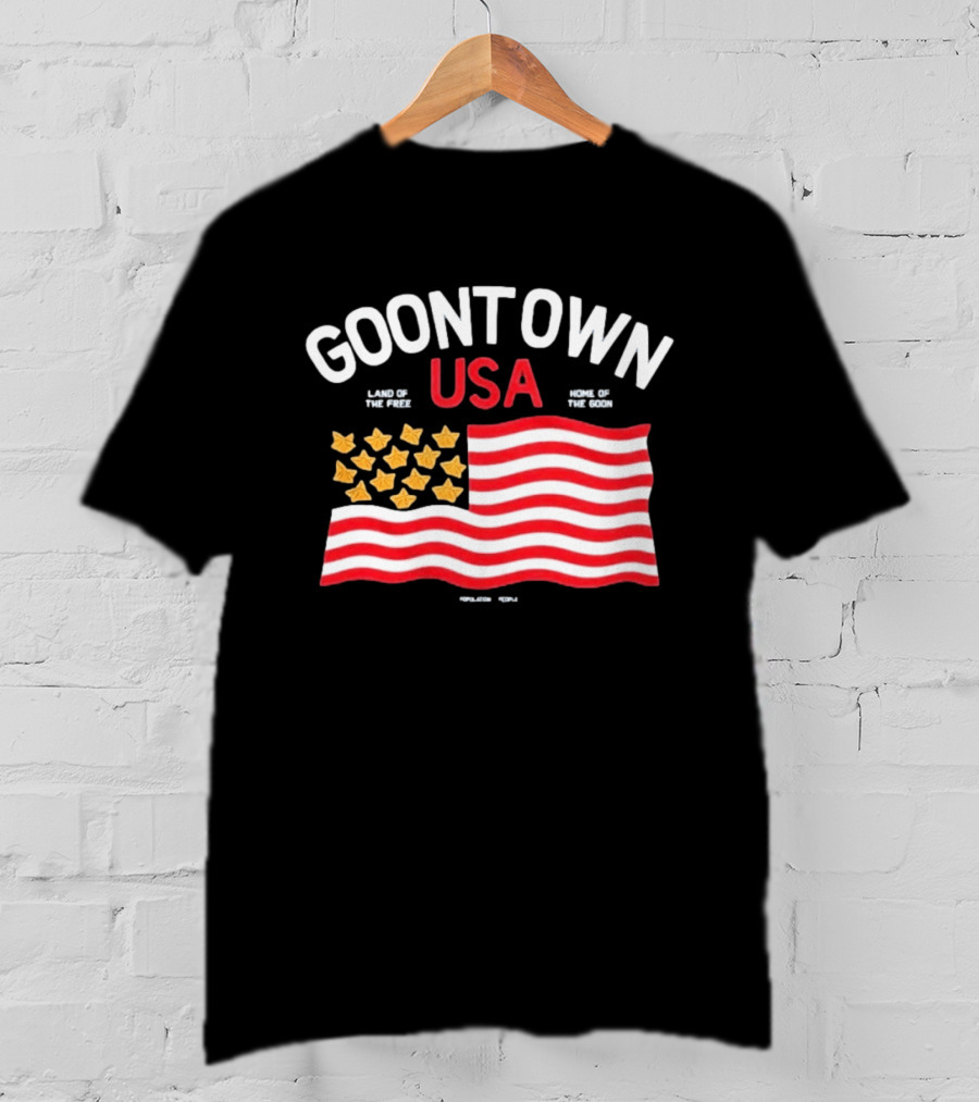 Goontown USA Mullet Review Home Of The Goon Flag T-Shirt