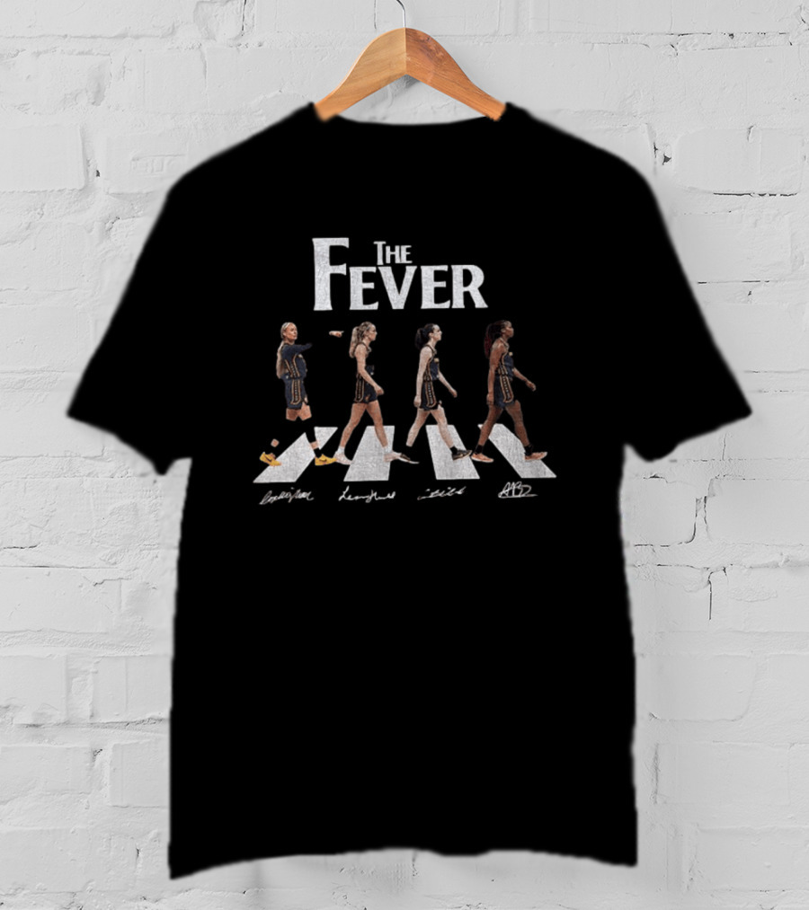 The Fever Indiana Fever Basketball Game Day Abbey Road T-Shirt