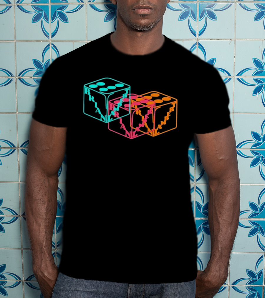 Green Bay Packers Lambert Fiesta Dice Neon Dice T-Shirt