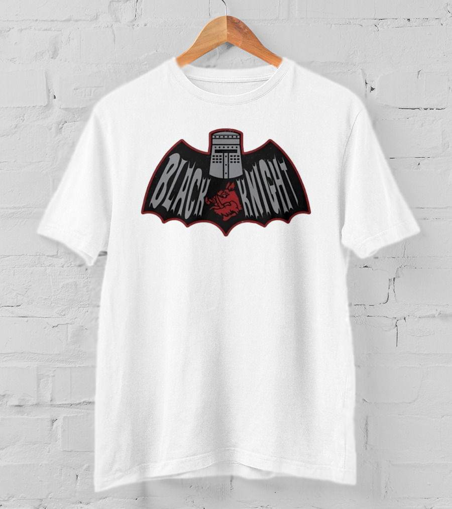 Black Knight Helmet Boar Medieval T-Shirt