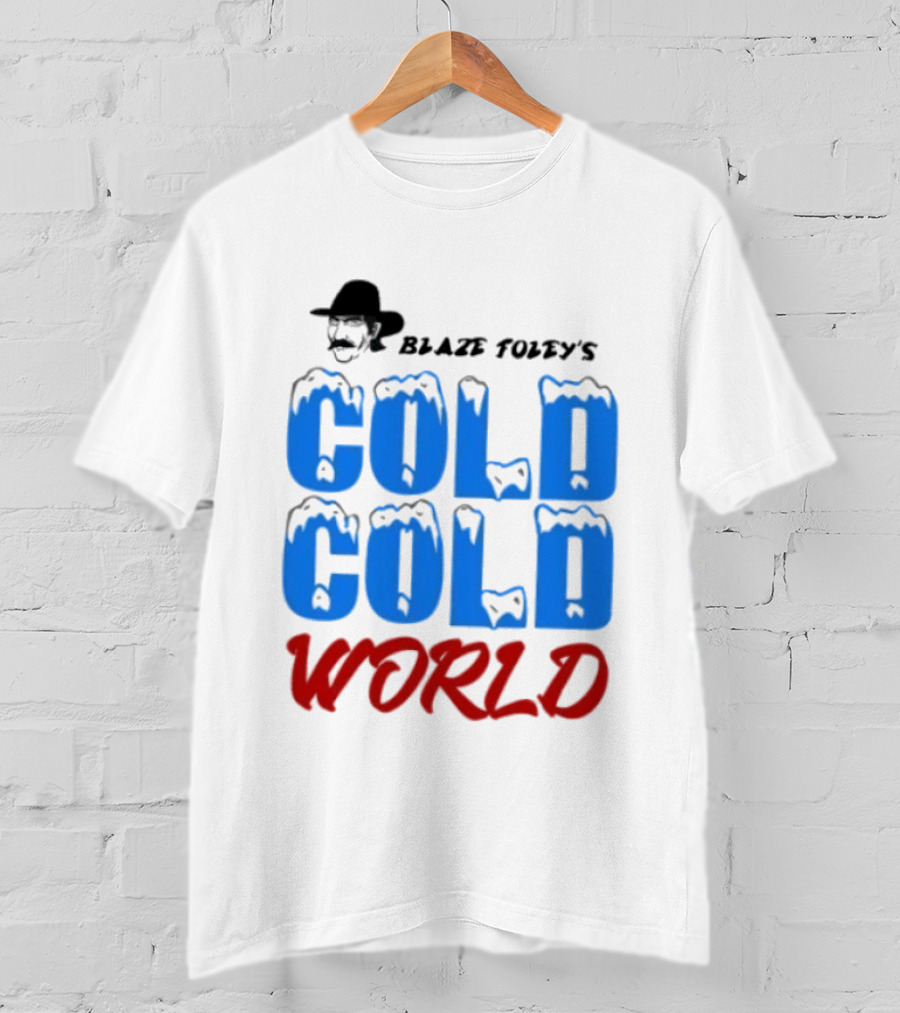 Blaze Foley's Cold Cold World Country Music T-Shirt