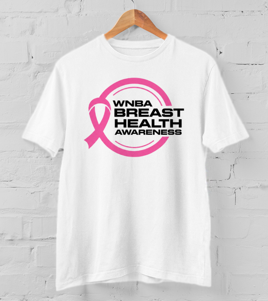 WNBA Breast Health Awareness Caitlin Clark Pink Ribbon T-Shirt