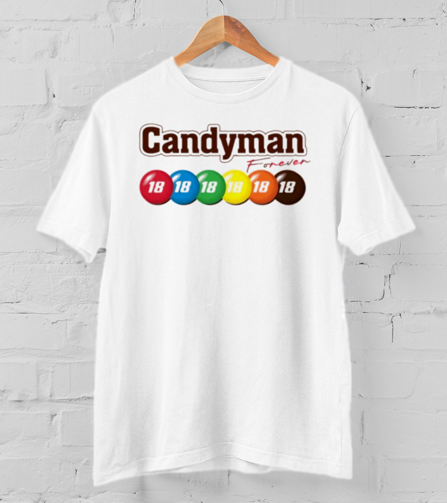 Candyman Forever 18 Horror Movie Colorful Candies T-Shirt