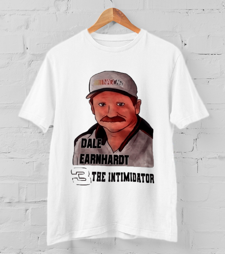 Dale Earnhardt 3 NASCAR The Intimidator T-Shirt