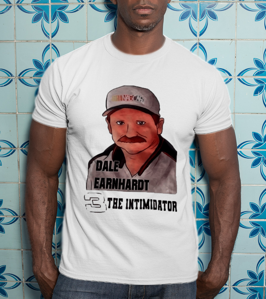 Dale Earnhardt 3 NASCAR The Intimidator T-Shirt