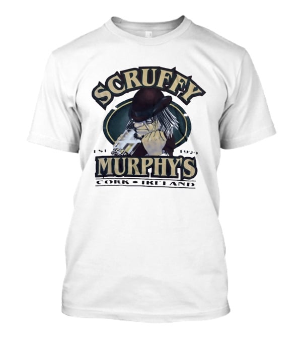 Scruffy Murphys Cork Ireland Est 1929 Irish Pub Vintage Character With Beer T-Shirt