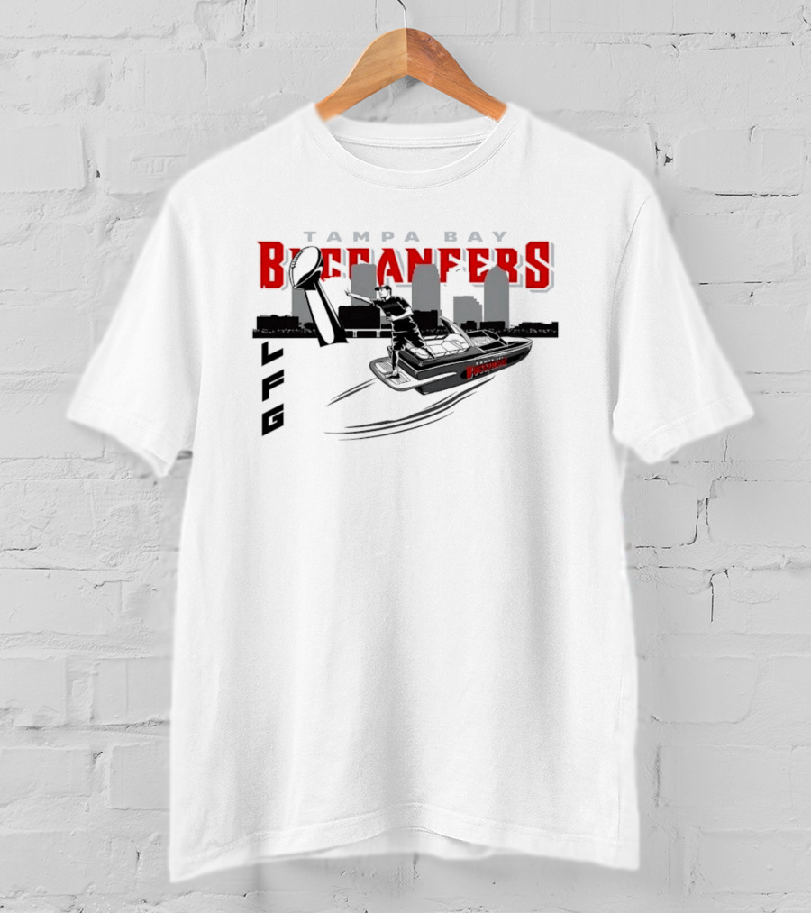 Tampa Bay Buccaneers LFG Boat Parade Championship Celebration T-Shirt