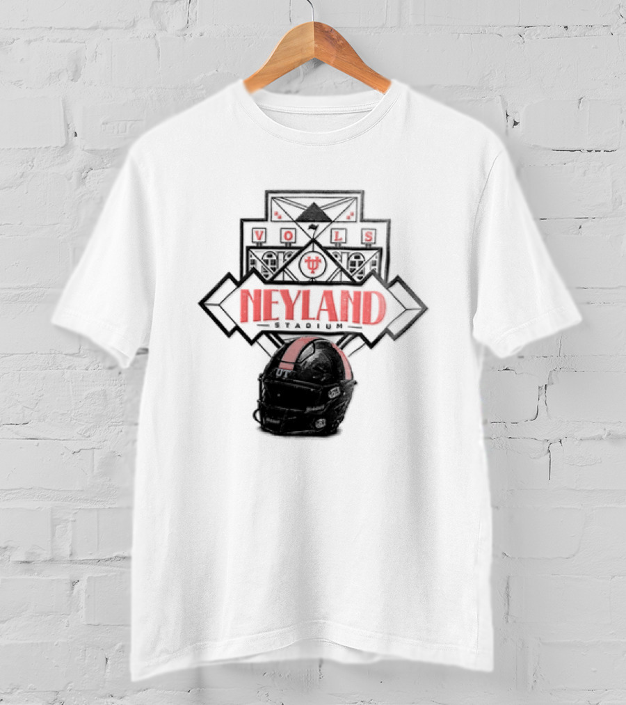 Vols Neyland Stadium UT Helmet T-Shirt