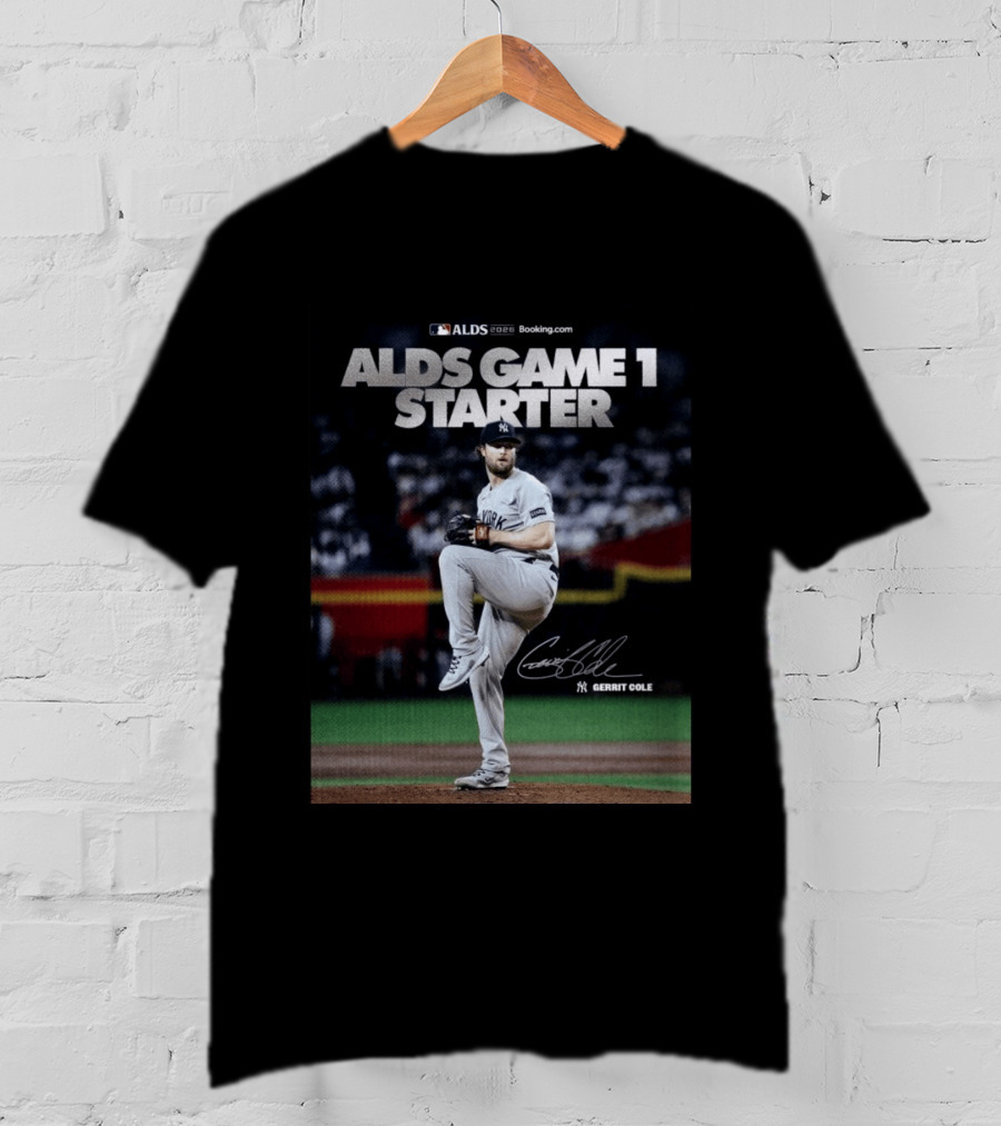 ALDS Game 1 Starter 2023 Gerrit Cole Yankees T-Shirt