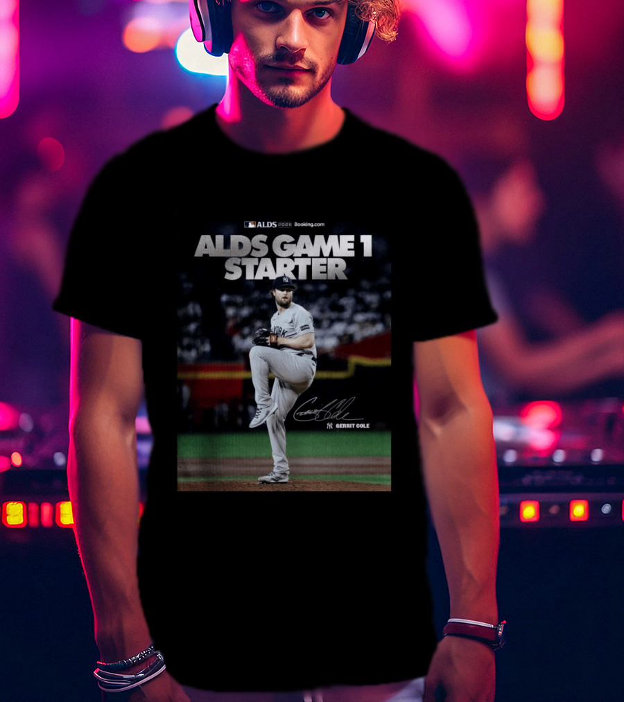 ALDS Game 1 Starter 2023 Gerrit Cole Yankees T-Shirt