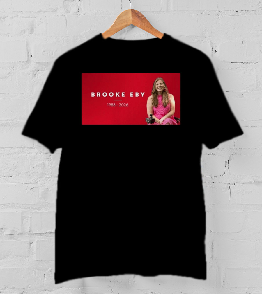 Brooke Eby 1988 2026 Memorial T-Shirt