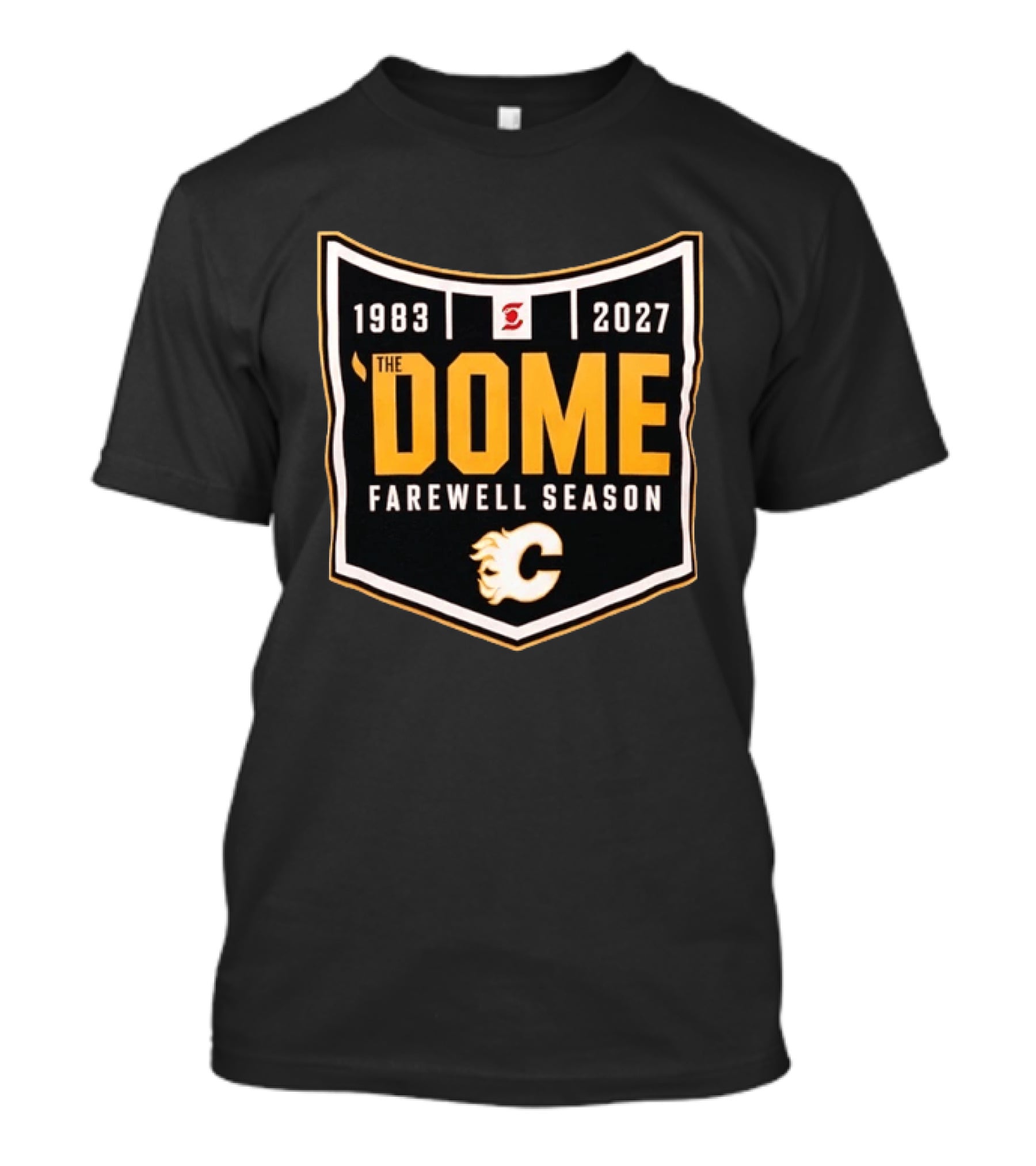 Calgary Flames The Dome Farewell Season 1983 2027 T-Shirt