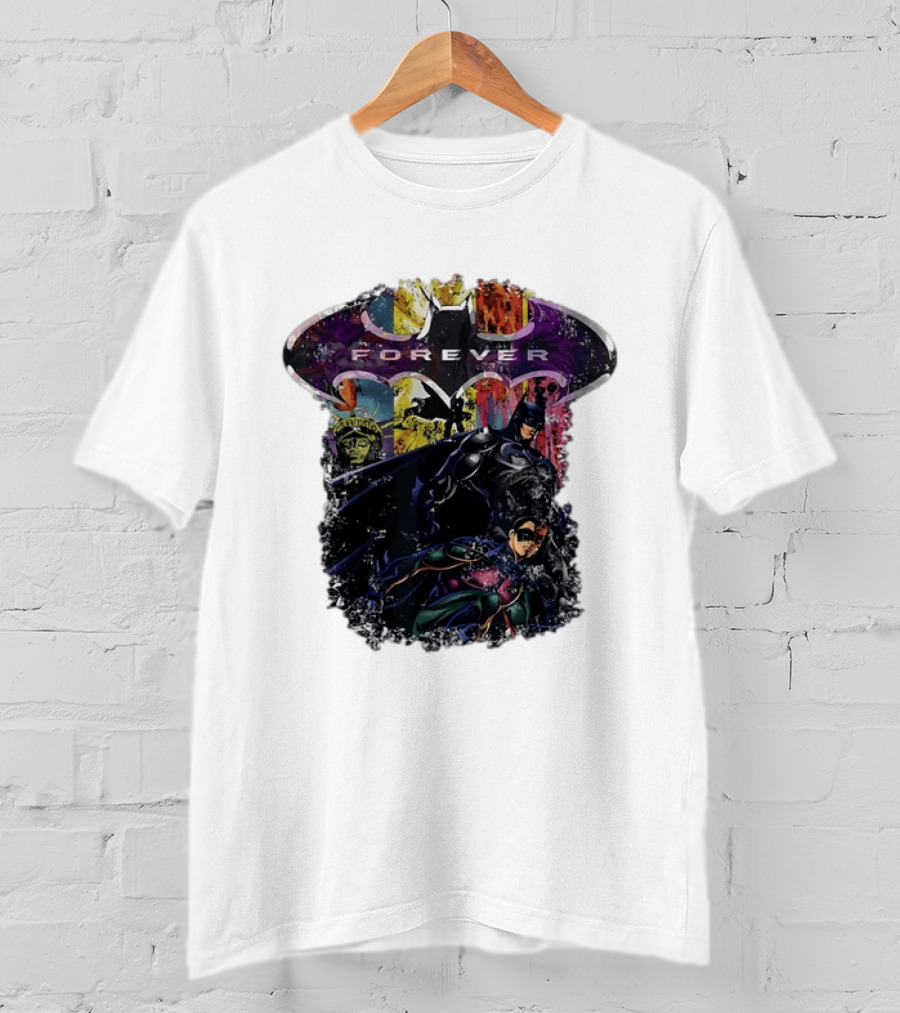 Batman Forever Gotham Robin DC Comics Superhero Action Adventure T-Shirt