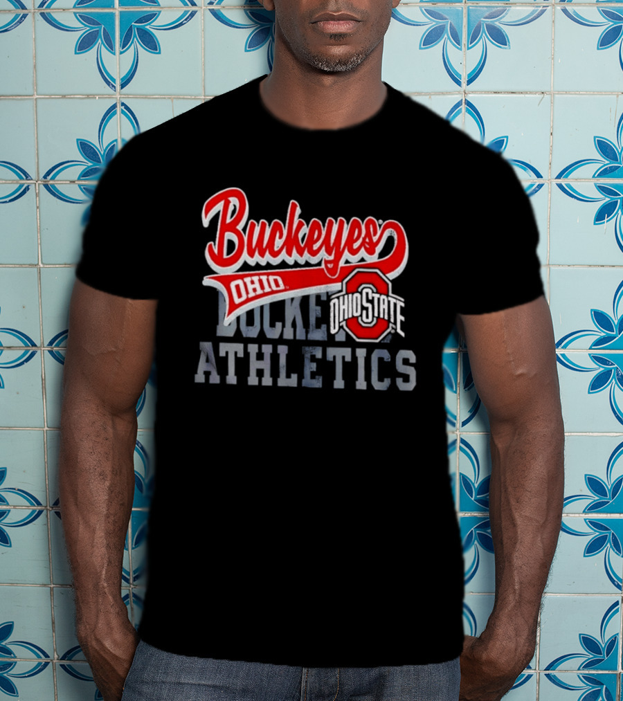 Ohio State Buckeyes Athletics Distressed Ohio Buckeyes T-Shirt