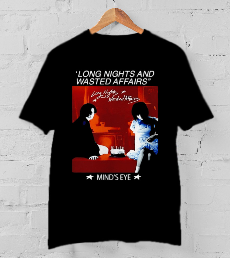 Long Nights And Wasted Affairs Mind's Eye Vintage Party Scene T-Shirt