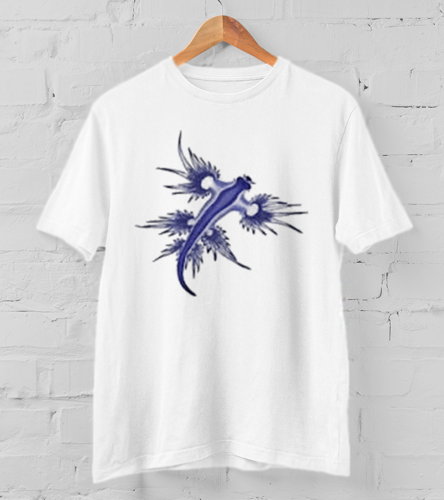 Blue Dragon Sea Slug Glaucus Atlanticus Nature Beauty T-Shirt