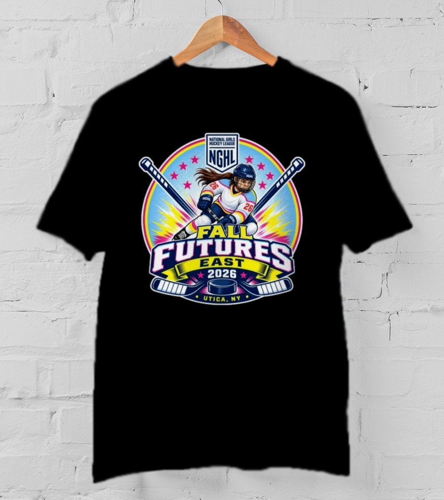 NGHL National Girls Hockey League Fall Classic Futures East 2026 Utica NY T-Shirt