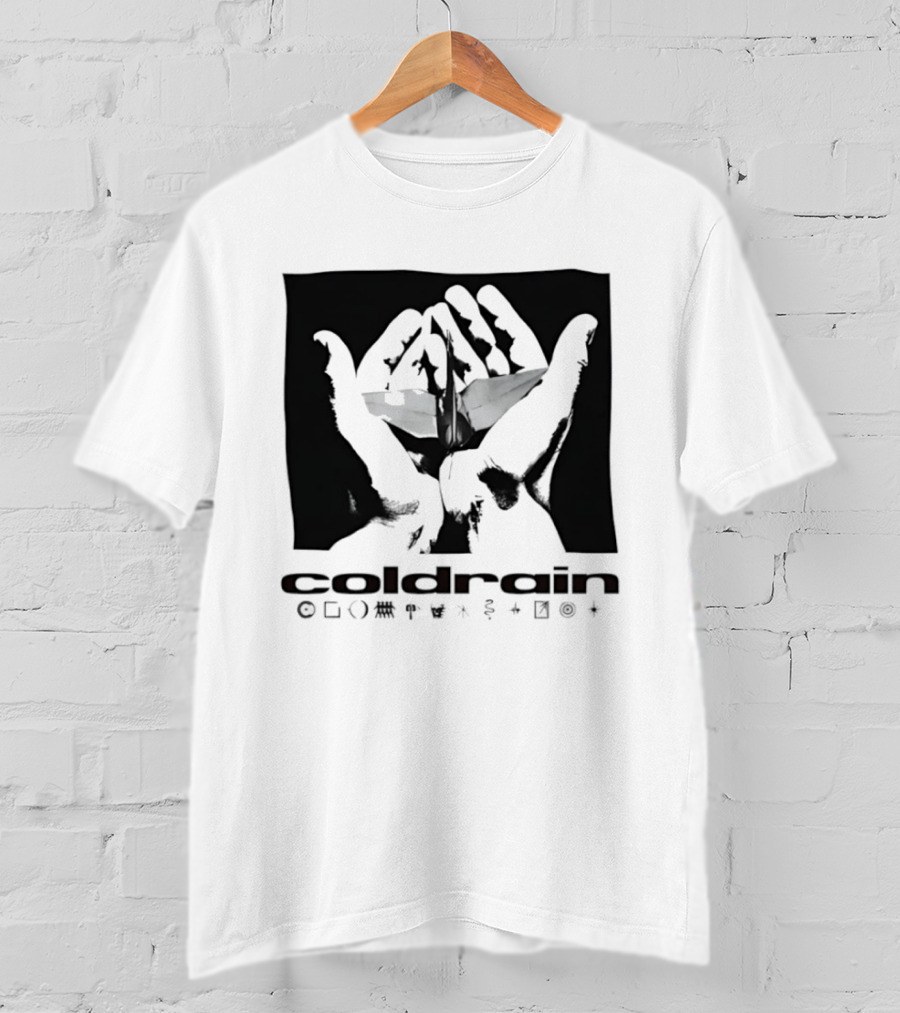 Coldrain Origami Hands Japanese Rock Band T-Shirt
